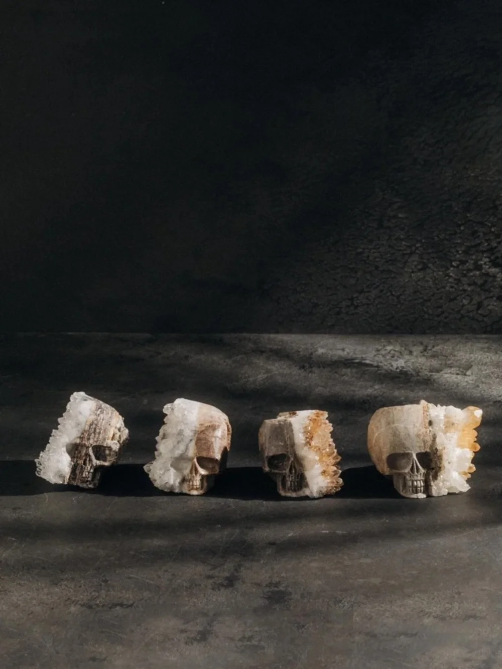 Child of Wild Resurrection Skull Geodes Skull Quartz decor quartz geode